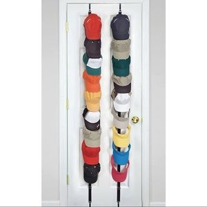 Over the Door Vertical Hat Closet Organizer